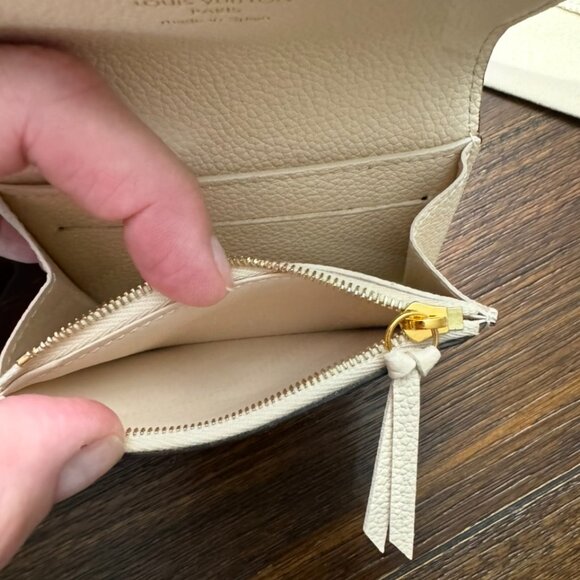 LOUIS VUITTON POCHETTE METIS IN CREAM EMPRIENTE LEATHER WITH WALLET AND POUCH - Picture 15 of 16